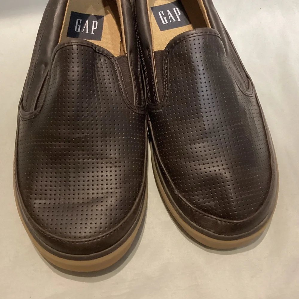 GAP KIDS, Boy's Slip-On Shoes Casual Loafers/Low Sneaker Cushion BROWN